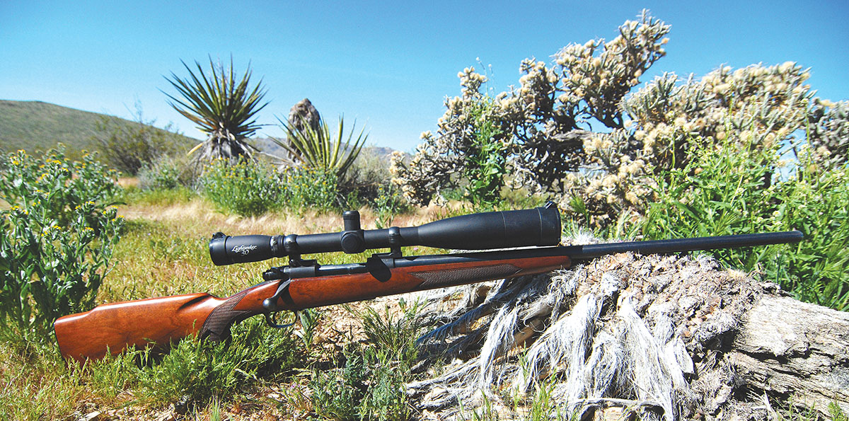 This vintage, heavy-barreled pre-64 Winchester Model 70 shot excellent groups with just about every handload tried.
